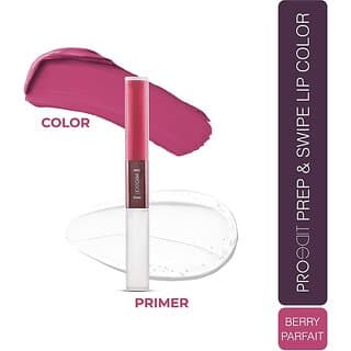 Lotus Make-Up Proedit Prep And Swipe Lip Color With Primer|Smudgeproof|Pl12- Berry Parfait (Berry Perfait, 6 G) - Makeup - Lips | Buy online on ZillyBuy