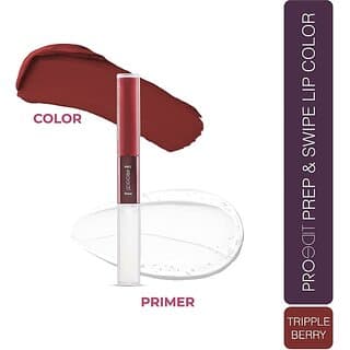 Lotus Make-Up Proedit Prep And Swipe Lip Color With Primer|Smudgeproof|Pl15- Tripple Berry (Tripple Berry, 6 G) - Makeup - Lips | Buy online on ZillyBuy