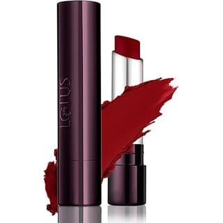 Lotus Make-Up Proedit Silk Touch Matte Lip Color Rising Red Sm06 (Red, 4.2 G) - Makeup - Lips | Buy online on ZillyBuy