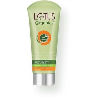 Lotus Organics+ Divine Nourish (100Ml) Face Wash (100 G) - Skin Care - Face Cleansers | Buy online on ZillyBuy