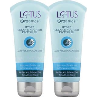 Lotus Organics+ Hydra Clean & Nourish Face Wash (160 G) - Skin Care - Face Cleansers | Buy online on ZillyBuy
