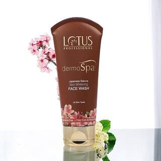 Lotus Professional Dermo Spa Japanese Sakura Face Wash (80 G) - Skin Care - Face Cleansers | Buy online on ZillyBuy