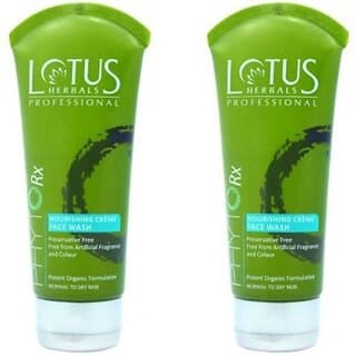Lotus Professional Phytorx Nourishing Creme Pack Of 2 Face Wash (160 Ml) - Skin Care - Face Cleansers | Buy online on ZillyBuy