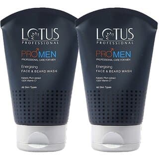 Lotus Professional Promen Energising Face And Beard Wash Face Wash (200 Ml) - Skin Care - Face Cleansers | Buy online on ZillyBuy