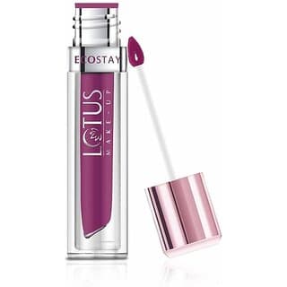 Lotus Make-Up Ecostay Matte Lip Lacquer (4 G, Very Berry) - Makeup - Lips | Buy online on ZillyBuy
