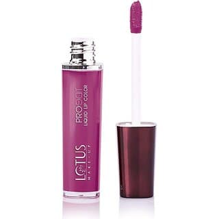 Lotus Make-Up Proedit Liquid Matte Lip Color 8G - Mauve Over | With Vitamin E (8 G, Mauve Over) - Makeup - Lips | Buy online on ZillyBuy