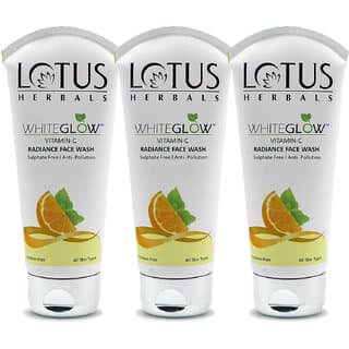 Lotus Herbals Whiteglow VitaminC Radiance Face Wash 50G  (Pack Of  3) - Skin Care - Face Cleansers | Buy online on ZillyBuy