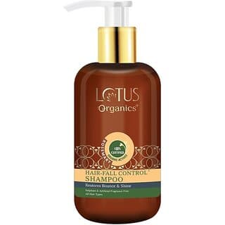 Lotus Organics+ Hair Fall Control Shampoo (300 Ml) - Shampoos and Conditioners | Buy online on ZillyBuy