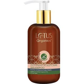 Lotus Organics+ Intensive Scalp Care Shampoo (210 Ml) - Shampoos and Conditioners | Buy online on ZillyBuy