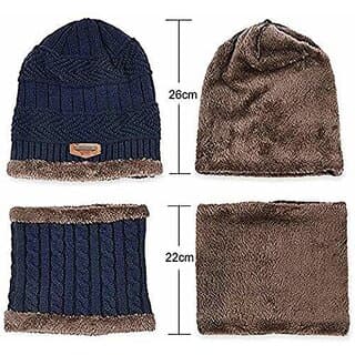 Fashlook Woolen Multicolor Casual Winter Cap - Uncategorized | Buy online on ZillyBuy