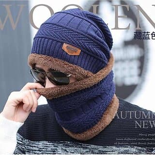 Fashlook Woolen Multicolor Casual Winter Cap - Uncategorized | Buy online on ZillyBuy