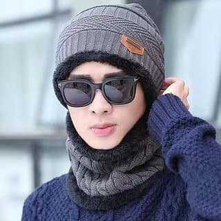 Fashlook Branded Grey Casual Winter Cap - Uncategorized | Buy online on ZillyBuy