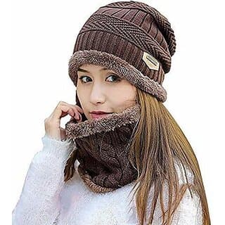 Fashlook Woolen Multicolor Casual Winter Cap - Uncategorized | Buy online on ZillyBuy