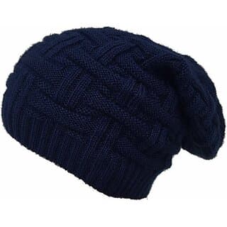 Fashlook Woolen Blue Casual Winter Cap - Uncategorized | Buy online on ZillyBuy