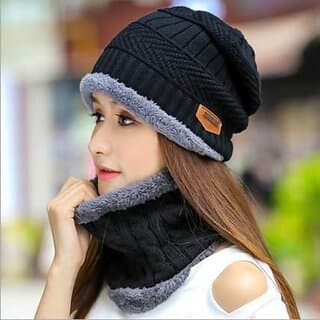 Fashlook Woolen Black Casual Winter Cap - Uncategorized | Buy online on ZillyBuy