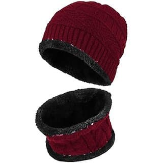 Fashlook Woolen Multicolor Casual Winter Cap - Uncategorized | Buy online on ZillyBuy