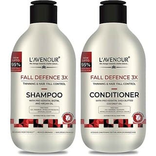L'avenour Thinning & Hair Fall Control Shampoo & Conditioner For Thin,Weak & Damaged Hair (550 ml) - Shampoos and Conditioners | Buy online on ZillyBuy