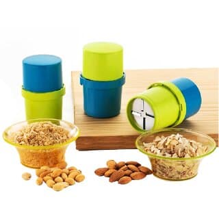 Dry Fruit Cutter, Slicer, Grinder, Chocolate Cutter and Butter Slicer with 3 in 1 Blade for Almonds, Cashews Slicer - Kitchen Tools | Buy online on ZillyBuy