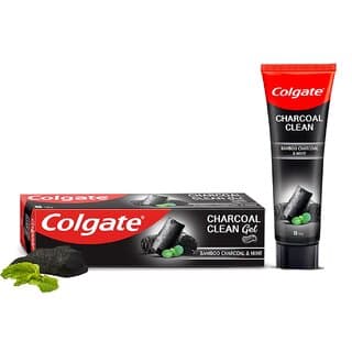 Colgate Charcoal Clean 120g Black Gel Toothpaste, Deep Clean Colgate Toothpaste With Bamboo Charcoal  Wintergreen - Oral Care | Buy online on ZillyBuy