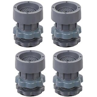 Arni Grey Plastic Washing Machine Stand Anti Vibration Pads Washer Foot Pads Dryer - Closet/Laundry/Shoe Organization | Buy online on ZillyBuy