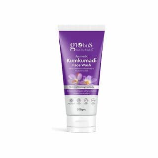 Globus Naturals Ayurvedic Kumkumadi Skin Lightening Face Wash Enriched with Hyaluronic Acid  Rosemary Chemical Free Cruelty Free Suitable For All Skin Types 100 ml - Skin Care - Face Cleansers | Buy online on ZillyBuy