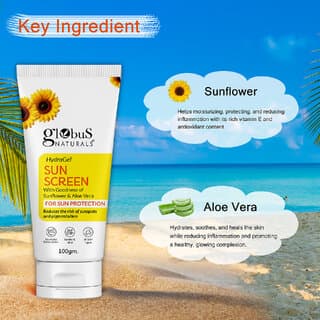 Globus Naturals Hydra Gel Sunscreen 100g - image 3