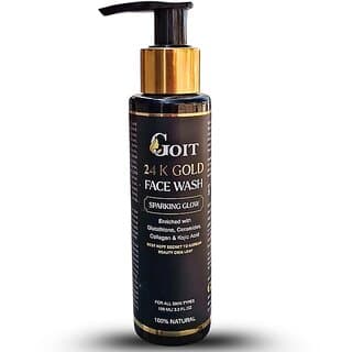 Goit 24K Gold Face Wash, Sparking Glow, 100 ml, Enriched with Glutathione, Ceramides, Collagen and Kojic Acid 100 natural - Skin Care - Face Cleansers | Buy online on ZillyBuy