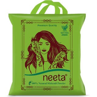 Neeta 100 Natural Henna Powder For Hair Colour, Pure Mehendi Powder 500gm,Natural Brown - Hair Oils, Care, and Styling | Buy online on ZillyBuy