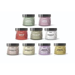 Beaface Combo of 9 Clay Powder Each of 100 gm (Regenerates Skin cells and Reduce Wrinkles) - Skin Care - Face Cleansers | Buy online on ZillyBuy