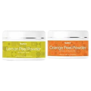 Beaface Combo Pack Lemon Peel Powder Skin Natural Bleacher - 100 gm | Orange Peel Powder Skin Brighten - 100gm (Pack of 2) - Skin Care - Face Cleansers | Buy online on ZillyBuy