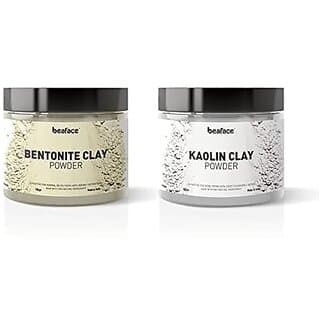 Beaface Bentonite Clay Powder 100 gm (Regenerates Skin cells and Reduce Wrinkles) (Kaolin+Bentonite) - Skin Care - Face Cleansers | Buy online on ZillyBuy