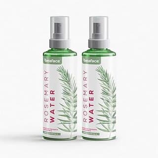 Beaface Rosemary Water For Hair Growth | Suitable All Hair Type Hair Spray For Regrowth | Hair Growth Expert (100 ml (Pack Of 2)) - Hair Oils, Care, and Styling | Buy online on ZillyBuy