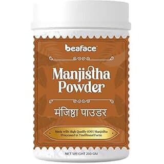 Beaface Manjistha Powder for Skin Brightening and Hair Care xe2x80x93 Natural Herbal Face PackHair Color Enhancer xe2x80x93 Chemical-Free 200g - Hair Oils, Care, and Styling | Buy online on ZillyBuy
