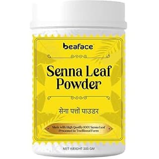 BeafaceSenna Leaf Powder for Gut Cleanse and Digestive Support | Natural Herbal Supplement for Bowel Movement and Detox | 200g Pack - Hair Oils, Care, and Styling | Buy online on ZillyBuy