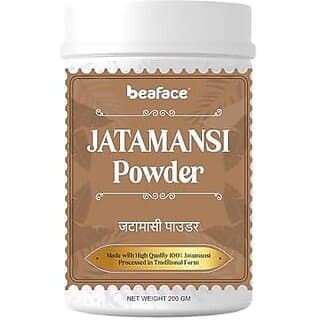 Beaface Jatamansi Powder 200 gm | For Strong Shiny and Silky Hair | For DandruffSpilt Ends Free Hair | Moisturizes Scalp - Hair Oils, Care, and Styling | Buy online on ZillyBuy