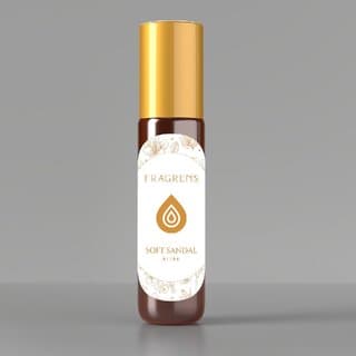 Fragrens  Soft Sandal Attar  Classic Indian Fragrance  Pure Sandalwood Perfume Oil Alcohol Free for Men  Women (10ml) - Fragrance | Buy online on ZillyBuy