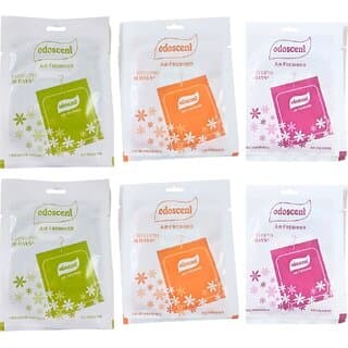 Odoscent Air Freshener -  6 Pcs Pack - Fragrance | Buy online on ZillyBuy