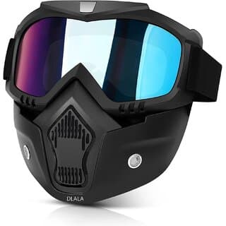 Anti-Scratch UV Windproof Goggles Detachable Eyewear for Cycling Racing & Outdoor Sports - Uncategorized | Buy online on ZillyBuy