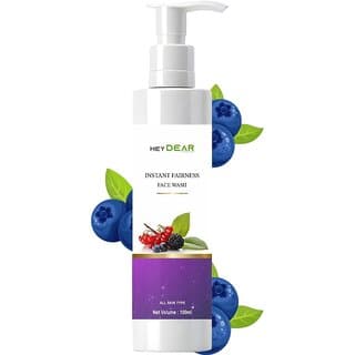 HEY DEAR Instant Fairness Natural Blueberry Face Wash - 100ml - Skin Care - Face Cleansers | Buy online on ZillyBuy
