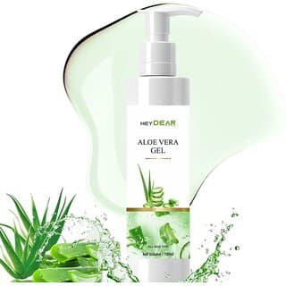 HEYDEAR Aloe Vera Gel 100ml - Natural Skincare Moisturizing Gel for All Skin Types - Skin Care - Face Cleansers | Buy online on ZillyBuy