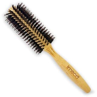 IMECO Bamboo Rolling Hair Brush, Roller Brush-for adding Curls, Volume and Styling - Hair Oils, Care, and Styling | Buy online on ZillyBuy