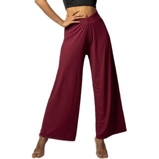 MULTIWA Women Polycotton Lining Palazo Pant (L, Maroon) - Uncategorized | Buy online on ZillyBuy