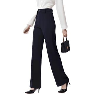 MULTIWA WOMEN POLYESTER BLEND SOLID TROUSERS/BELT PALAZZO/TROUSERS/KOREAN PANTS - Uncategorized | Buy online on ZillyBuy