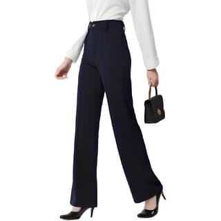 MULTIWA WOMEN POLYESTER BLEND SOLID TROUSERS/BELT PALAZZO/TROUSERS/KOREAN PANTS - Uncategorized | Buy online on ZillyBuy