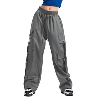MULTIWA chic and versatile 6-pocket baggy parachute cargo pants Hippie Streetwear Oversize pants for women and girls - Uncategorized | Buy online on ZillyBuy