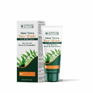 Forever bliss MOISTURIZING ALOEVERA FACE WASH  Oil Control For Healthy Glowing skin  Suitable for All Skin Types(60ml) - Skin Care - Face Cleansers | Buy online on ZillyBuy