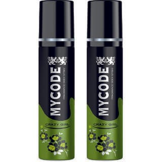 Forever Bliss mycode Crazy Girl Long Lasting Freshness Deodorant Perfume Body Spray For Men and women ( 75ml2) - Fragrance | Buy online on ZillyBuy
