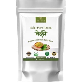 Trixty Henna Powder 100 Organic USDA Certified Lawsonia Inermis) For Hair 100gm - Hair Oils, Care, and Styling | Buy online on ZillyBuy