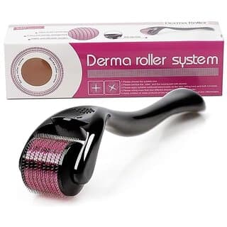 WildProducts - Derma Roller 0.5mm for Hair  Beard Growth  540 Titanium Micro Needles for Hair Regrowth - Hair Oils, Care, and Styling | Buy online on ZillyBuy