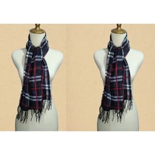 PACK OF 2 ANTIQ WORLD  Checkered Men  Women Muffler - Uncategorized | Buy online on ZillyBuy